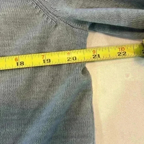 Women’s Open Cardigan M Lilac Long Lines Ribbed Cuffs & Hem Soft Classy No Tags - Picture 5 of 8